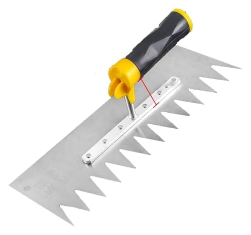 Zementkelle, Ergonomischer Komfortgriff aus Edelstahl in Profiqualität for Füllen von Baulücken mit Zement oder Kitt(I) von SDGBCXD