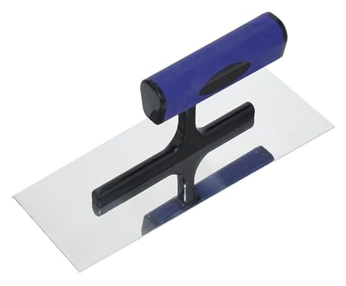 Zementkelle, mit Soft Grip-Griff Beton Zement Trockenbau Verputzen Fliesen Mauerwerk Bau Handwerkzeuge(Blue,M) von SDGBCXD
