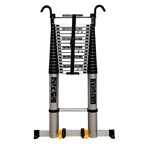 teleskopische leiter ， Mehrzweck-Ausziehleiter 8 m 6 m 5 m 3,8 m 3,2 m Ausziehbare Leitern Teleskop, Aluminium-Teleskopleiter mit Haken(7.1m/23ft) von SDGBCXD