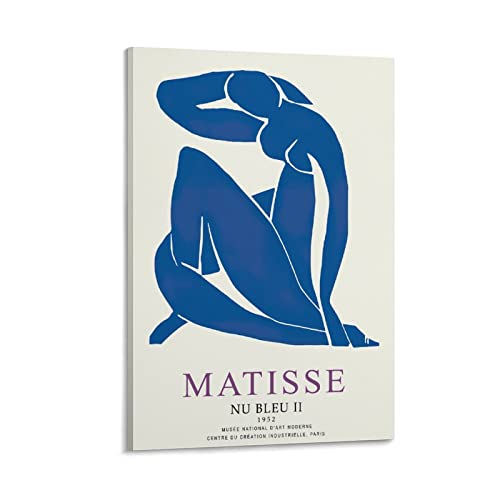 SDGSG Henri Matisse Nu Bleu Leinwand-Kunstposter und Wandkunst-Bilddruck, modernes Familien-Schlafzimmer, 50 x 75 cm von SDGSG