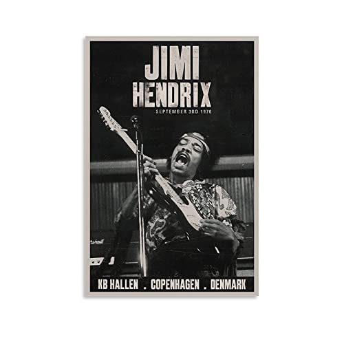 SDGSG Jimi-hendrix 1970 Poster, dekoratives Gemälde, Leinwand, Wandkunst, Wohnzimmer, Poster, Schlafzimmer, 30 x 45 cm von SDGSG