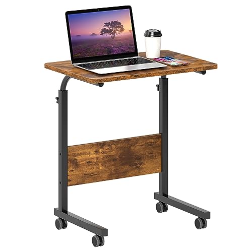SDHYL Beistelltisch Küchentisch Computertisch für Arbeitszimmer(Rustikal Braun, 60x40cm) von SDHYL