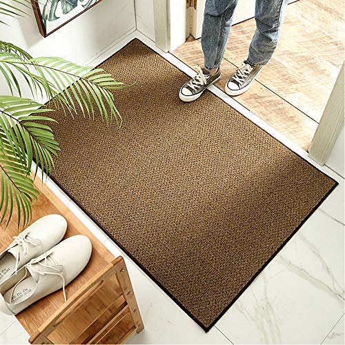 SDINAZ Fußmatte Eingangstür Außen/Fußmatte Außenbereich 60 x 90 / Fußabtreter Haustür Außen/Fußmatte Schmutzfänger/Fußmatte Eingangstür Innen/Fußmatten Innenbereich Waschbar rutschfest 90 X 60 von SDINAZ
