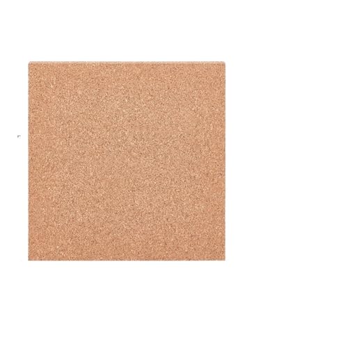Korktafel Selbstklebend 20er-Pack selbstklebende Korkplatten, Korkplattenmatte, dicker quadratischer Korkuntersetzer for Pinnwände, Wanddekoration(15 * 15 * 0.2cm) von SDIUAKBV