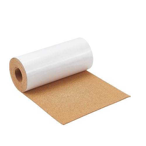 Korktafel Selbstklebend Selbstklebende Korkrolle, dicke, starke selbstklebende Korkplatten, Untersetzer, Korkplatten for Pinnwände(250 * 20 * 0.2cm) von SDIUAKBV