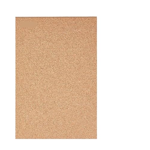 Korktafel Selbstklebend Selbstklebende Korkrolle, dicke, starke selbstklebende Korkplatten, Untersetzer, Korkplatten for Pinnwände(29.7 * 21 * 0.6cm) von SDIUAKBV