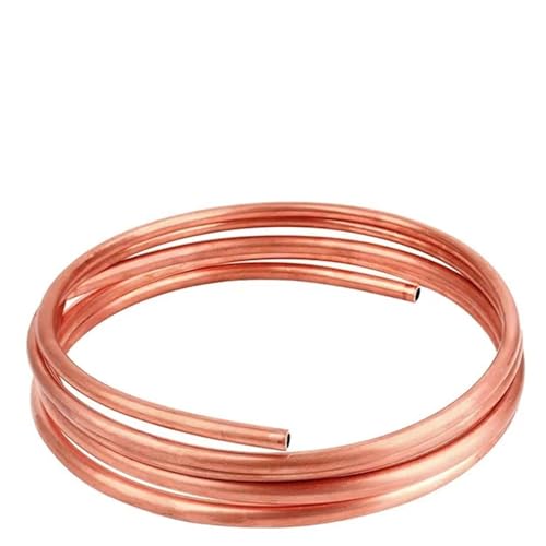 Kupferdraht Rohr 1M Kupferdrahtrohr Weiches Rohr Spule OD 2/3/4/5/6/8/10/12mm Klimaanlage Kühlung DIY Handwerk(8x5mm) von SDIUAKBV