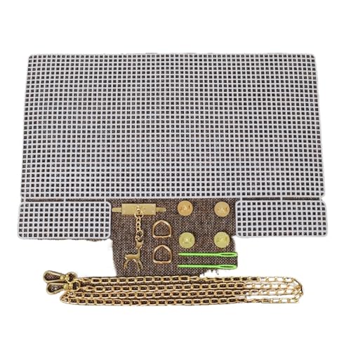 SDIUAKBV Kunststoff Gitterstoff Tasche, 6-teilig/Set, Hilfswebset aus Kunststoff, DIY-Taschenzubehör, Webhelfer, weiße Netzabdeckung for handgefertigte Handtaschen SDIUAKBV Kunststoff Gitterstoff Tasche, 6-teilig/Set, Hilfswebset aus Kunststoff, DIY-Taschenzubehör, Webhelfer, weiße Netzabdeckung for handgefertigte Handtaschen von SDIUAKBV