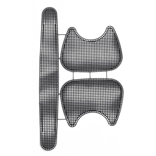 SDIUAKBV Kunststoff Gitterstoff Werkzeuge Unterarmtasche Mesh Strickfutter Weben Kunststoff Blatt Zubehör Samt DIY Trim(Color 2) von SDIUAKBV