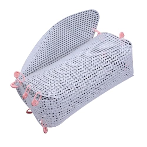 SDIUAKBV Kunststoff Gitterstoff Zubehör 10 Stück Hilfsstricken & Weben Kunststoff Mesh Blatt Chenille Gold Samt DIY Tasche Einfacher Helfer(Size-M) von SDIUAKBV