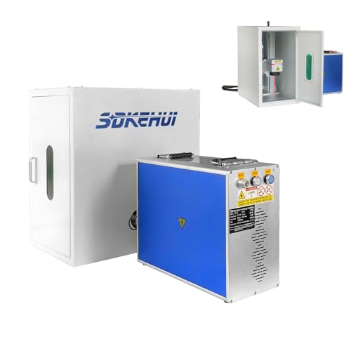30W 200×200mm Raycus Fiber Faserlaser Marking Machine, Mit abnehmbarer Schutzhülle, Markierungsmaschine Gravur, Fθ Field Lens, LightBurn Kompatibel, Engraver Cutter Ezcad 2 30W 200×200mm Raycus Fiber Faserlaser Marking Machine, Mit abnehmbarer Schutzhülle, Markierungsmaschine Gravur, Fθ Field Lens, LightBurn Kompatibel, Engraver Cutter Ezcad 2 von SDKEHUI