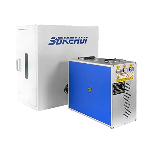 50W Fiber Laser Marking Machine Metal Faserlaser-Markierungsmaschine 200X200mm Laser Marker Laserbeschriftungsmaschine Laser Graviermaschine Cutter Engraver Raycus von SDKEHUI