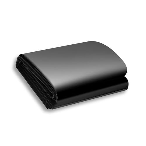 SDLDEER Teichfolie 0.2mm, Teichfolie 2mx2m, Schwarz HDPE Teichfolien Schwerlast, für Blumen Gärtner Gewächshäuser Teiche Wasserauslese UV Stabil SDLDEER Teichfolie 0.2mm, Teichfolie 2mx2m, Schwarz HDPE Teichfolien Schwerlast, für Blumen Gärtner Gewächshäuser Teiche Wasserauslese UV Stabil von SDLDEER