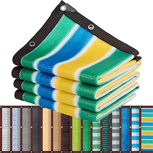 Sonnensegel mit Ösen Schattiernetz Schattennetz mit 90% Schattierwirkung UV-Schutznetz 1x2M Gartennetz 15 Farben Pass zu Ihrem Garten Sonnenschutzgewebe Windschutz Sichtschutz Zaun Sonnensegel mit Ösen Schattiernetz Schattennetz mit 90% Schattierwirkung UV-Schutznetz 1x2M Gartennetz 15 Farben Pass zu Ihrem Garten Sonnenschutzgewebe Windschutz Sichtschutz Zaun von SDLLG