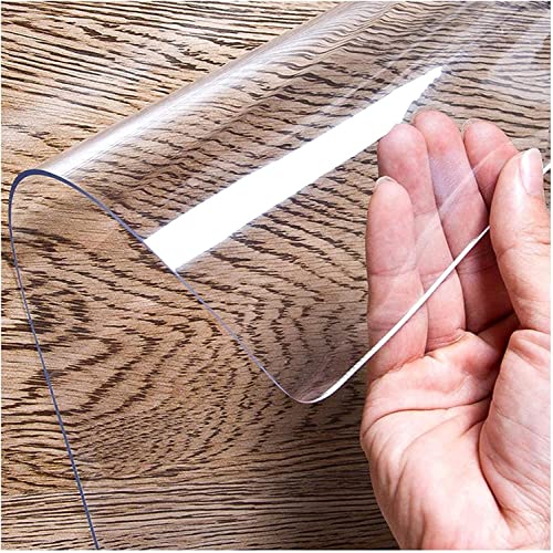 Tischdecke Glasklare tischfolie Transparente aus PVC 2mm 30x35cm Schutzfolie für den Kontakt mit Lebensmitteln wasserdicht Folie nach maß ölbeständig Kratzfest pflegeleicht Tischdecke Glasklare tischfolie Transparente aus PVC 2mm 30x35cm Schutzfolie für den Kontakt mit Lebensmitteln wasserdicht Folie nach maß ölbeständig Kratzfest pflegeleicht von SDLLG