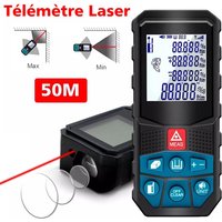 Sdlogal - Infrarot Entfernungsmesser 50m, Ultrixe, 2mm Abstand, 20 Daten, Entfernungsmessung, LCD-Anzeige, wasserdicht Ip54,Batterien nicht enthalten Sdlogal - Infrarot Entfernungsmesser 50m, Ultrixe, 2mm Abstand, 20 Daten, Entfernungsmessung, LCD-Anzeige, wasserdicht Ip54,Batterien nicht enthalten von SDLOGAL