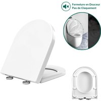 WC-Sitze für Erwachsene, Ultrixe Toilettendeckel mit Absenkautomatik, Klodeckel U-Form mit Quick Release Funktion für einfache Montage & Reinigung, WC-Sitze für Erwachsene, Ultrixe Toilettendeckel mit Absenkautomatik, Klodeckel U-Form mit Quick Release Funktion für einfache Montage & Reinigung, von SDLOGAL