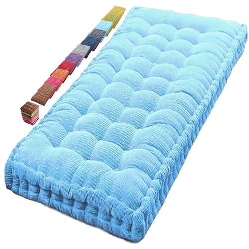 8-10cm Dickes Bankauflage Bankkissen, Sitzkissen Bank Sitzauflage Innen Outdoor, Gute Qualität Waschbare Gartenbank Auflage, Rechteck Sitzkissen Groß Für Stuhl Boden Bürostuhl(11F,100x50cm/39.37x19.68 8-10cm Dickes Bankauflage Bankkissen, Sitzkissen Bank Sitzauflage Innen Outdoor, Gute Qualität Waschbare Gartenbank Auflage, Rechteck Sitzkissen Groß Für Stuhl Boden Bürostuhl(11F,100x50cm/39.37x19.68 von SDNAM