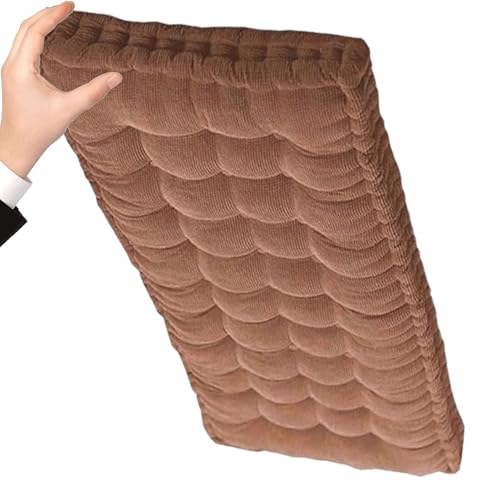 8-10cm Dickes Bankauflage Bankkissen, Sitzkissen Bank Sitzauflage Innen Outdoor, Gute Qualität Waschbare Gartenbank Auflage, Rechteck Sitzkissen Groß Für Stuhl Boden Bürostuhl(#11,90x30cm/35.43x11.81i von SDNAM