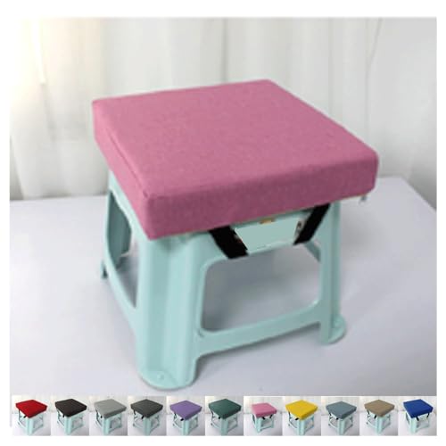 Barhocker Kissen, Anti-Rutsch Atmungsaktiv Kleinen Stuhl Sitzpolster, Dickes 5/8 cm Stuhl-Sitzkissen Hocker Sitzkissen Sitzmatte für Zuhause, Schule, Stuhl, Hocker(Fans,30x30x8cm) von SDNAM