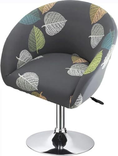 SDNAM Barsessel Loungesessel Barhocker Stuhlhussen Bezüge mit mit Armlehne 4/2/1er Set, Barhocker Bezug Stretch Universal Hussen, Waschbarer Barhocker Abdeckung für Bürostühle Küchenstühle(H5,1PC) von SDNAM