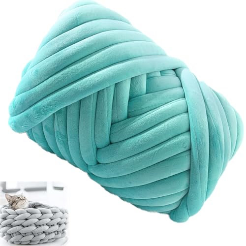 Bulky ArmStricken Wolle Roving,Supre Large Handstricken Häkeln Samt Yarn,250g,Grobe Isländische Wolle Core Yarn Garn,Soft Weiches Wollgarn Für DIY Haustier Bett Sofa Decke (Color : 7#, Size : 1 rol Bulky ArmStricken Wolle Roving,Supre Large Handstricken Häkeln Samt Yarn,250g,Grobe Isländische Wolle Core Yarn Garn,Soft Weiches Wollgarn Für DIY Haustier Bett Sofa Decke (Color : 7#, Size : 1 rol von SDNAM
