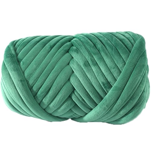 Bulky ArmStricken Wolle Roving,Supre Large Handstricken Häkeln Samt Yarn,250g Grobe Isländische Wolle Core Yarn Garn,Soft Weiches Wollgarn Für DIY Haustier Bett Sofa Decke (Color : 11#, Size : 5 rol von SDNAM