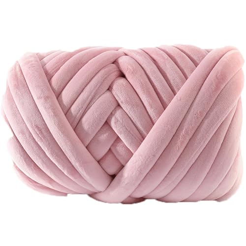 Bulky ArmStricken Wolle Roving,Supre Large Handstricken Häkeln Samt Yarn,250g Grobe Isländische Wolle Core Yarn Garn,Soft Weiches Wollgarn Für DIY Haustier Bett Sofa Decke (Color : 23#, Size : 1 rol von SDNAM