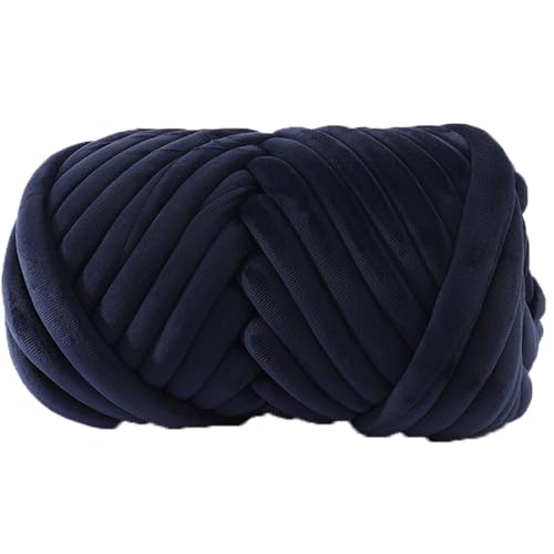 Bulky ArmStricken Wolle Roving,Supre Large Handstricken Häkeln Samt Yarn,250g Grobe Isländische Wolle Core Yarn Garn,Soft Weiches Wollgarn Für DIY Haustier Bett Sofa Decke (Color : 24#, Size : 5 rol von SDNAM