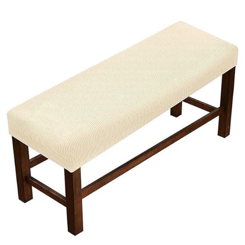 Elastisch-Bezug Für Esszimmer-Bank, Universal Stuhlhussen, Stretch Jacquard Dining Bench Cover Für Esszimmer, Abnehmbar, Bezug Für Esszimmerstuhl (Color : #72, Size : 160-180cm) von SDNAM