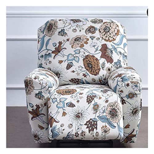 Recliner Bezüge Liegebezüge Stretch Sesselschoner relaxsessel Sesselbezüge 4 Stück Liegeschutz Sessel Stuhlbezüge husse für Relaxsessel (Color : #23) von SDNAM