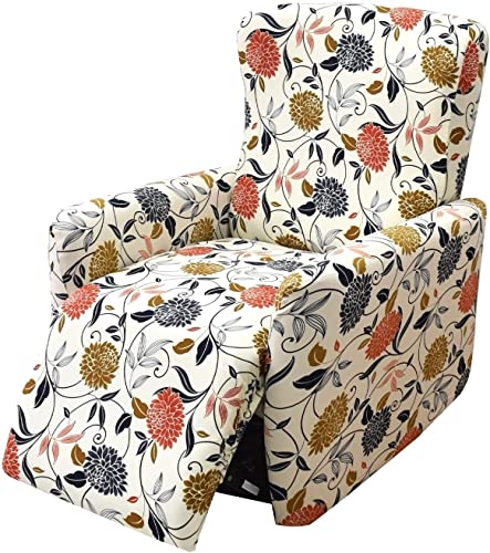 Recliner Bezüge Liegebezüge Stretch Sesselschoner relaxsessel Sesselbezüge 4 Stück Liegeschutz Sessel Stuhlbezüge husse für Relaxsessel (Color : #3) von SDNAM