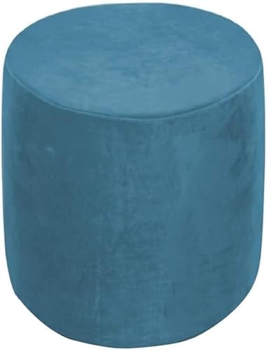SDNAM Ottomane Schonbezug Rund 40/45/50cm Hockerbezug Hockerbezug Stretch Ottomane Abdeckung Ottoman Cover Hocker Hussen für Fußhocker Hocker Protector Hockerabdeckung(#33,W50xH50cm) von SDNAM
