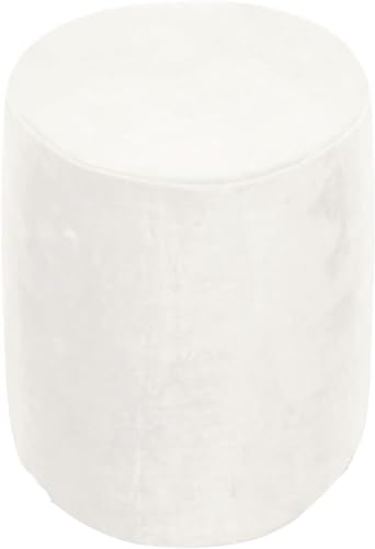 SDNAM Ottomane Schonbezug Rund 40/45/50cm Hockerbezug Hockerbezug Stretch Ottomane Abdeckung Ottoman Cover Hocker Hussen für Fußhocker Hocker Protector Hockerabdeckung(#35,W45xH45cm) von SDNAM