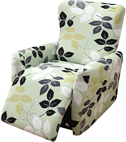 SDNAM Sesselschoner für Relaxsessel 4-Teilig Alleine Waschen mit Seitentasche,Fernsehsessel Bezug Separat Gereinigt Stretch Husse Relaxsessel Sesselbezug (Color : #4) von SDNAM
