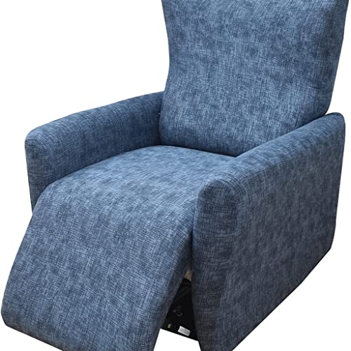 SDNAM Sesselschoner für Relaxsessel 4-Teilig Alleine Waschen mit Seitentasche,Sessel Bezug Separat Gereinigt Stretch Husse Relaxsessel Sesselbezug (Color : #33) von SDNAM