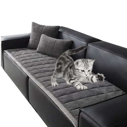 Samt Sofabezug Sofaschoner Antirutsch1 2 3 4 Sitzer, Form Sofaüberwurf rutschfest,Sofa Überzug Hundedecke Sofa Couch Überzug Couch Überzug Sofa Überwurf (Color : 1@, Size : 50x160cm) von SDNAM