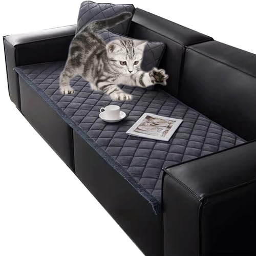 Samt Sofabezug Sofaschoner Antirutsch1 2 3 4 Sitzer, Form Sofaüberwurf rutschfest,Sofa Überzug Hundedecke Sofa Couch Überzug Couch Überzug Sofa Überwurf (Color : 5@, Size : 70x210cm) von SDNAM