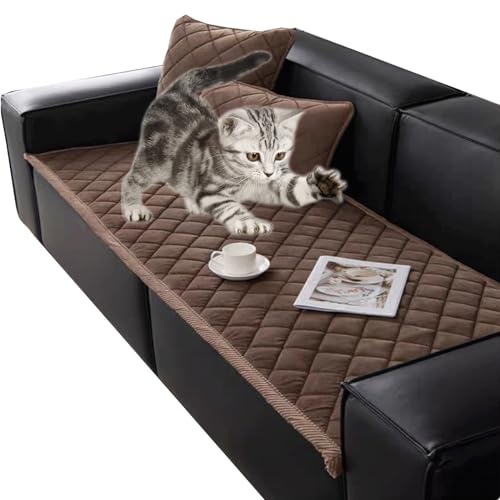 Samt Sofabezug Sofaschoner Antirutsch1 2 3 4 Sitzer, Form Sofaüberwurf rutschfest,Sofa Überzug Hundedecke Sofa Couch Überzug Couch Überzug Sofa Überwurf (Color : 6@, Size : 50x150cm) von SDNAM