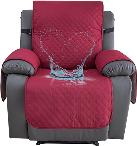 Sesselbezug Sesselschoner Sessel-Überwürfe Relaxsessel Sesselauflage Relax,1 Sitzer Schutzbezug Antirutsch Husse für Relaxsessel Komplett, Elastisch Bezug (Color : 17@) von SDNAM
