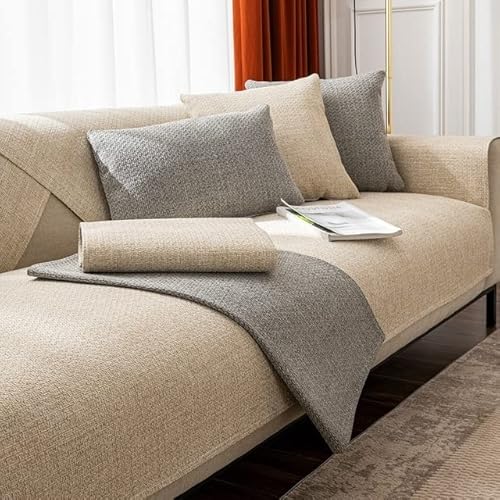 Sofaschutz Katze Hund Decke/Sofa Überzug/sofaschoner Couch Überwurf Hundedecke Ecksofa 1 2 3 4 Sitzer,l Form Sofabezug Sofaüberwurf (Color : #16, Size : 110x180cm 1pc) von SDNAM