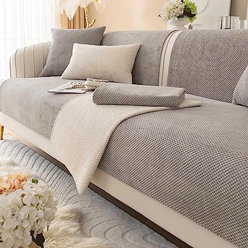 Sofabezüge 1 2 3 4 Sitzer Wasserdicht Sofabezug, L Form Sofaüberwurf,Ecksofa Pets Dog Couch Überzug Anti-Rutsch Sofa Überwurf (Color : #5, Size : 110x160cm1pc) von SDNAM