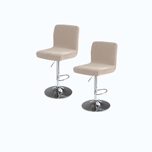 Stretch Barhocker Stuhlhussen Bezüge Barstuhlbezug mit Rückenlehne 2/4/6 Stück Hussen für Barhocker Waschbarer Bar Stuhl-Abdeckung Passend,für Café Schemel Hohe Barhocker Stuhl Bezüge (Color : #16, von SDNAM