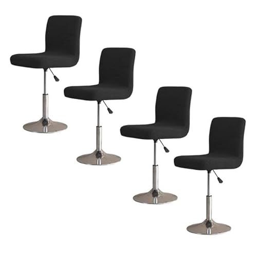 Stretch Barhocker Stuhlhussen Bezüge Barstuhlbezug mit Rückenlehne 2/4/6 Stück Hussen für Barhocker Waschbarer Bar Stuhl-Abdeckung Passend,für Café Schemel Hohe Barhocker Stuhl Bezüge (Color : #10, von SDNAM