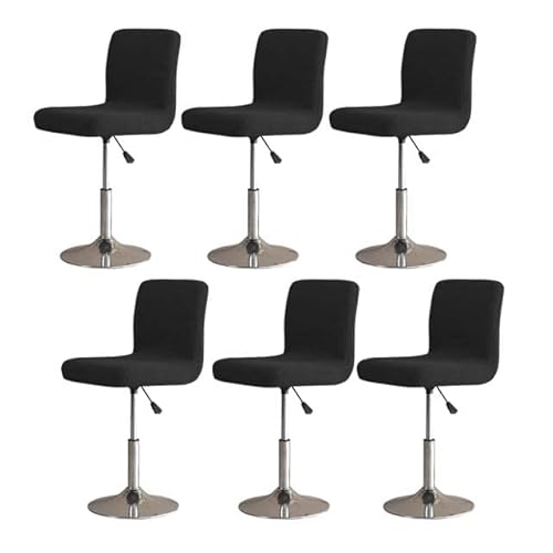 Stretch Barhocker Stuhlhussen Bezüge Barstuhlbezug mit Rückenlehne 2/4/6 Stück Hussen für Barhocker Waschbarer Bar Stuhl-Abdeckung Passend,für Café Schemel Hohe Barhocker Stuhl Bezüge (Color : #10, von SDNAM
