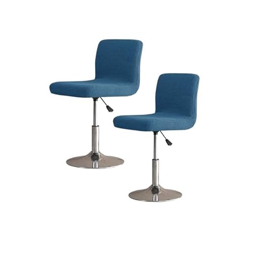 Stretch Barhocker Stuhlhussen Bezüge Barstuhlbezug mit Rückenlehne 2/4/6 Stück Hussen für Barhocker Waschbarer Bar Stuhl-Abdeckung Passend,für Café Schemel Hohe Barhocker Stuhl Bezüge (Color : #11, von SDNAM