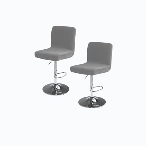Stretch Barhocker Stuhlhussen Bezüge Barstuhlbezug mit Rückenlehne 2/4/6 Stück Hussen für Barhocker Waschbarer Bar Stuhl-Abdeckung Passend,für Café Schemel Hohe Barhocker Stuhl Bezüge (Color : #17, von SDNAM