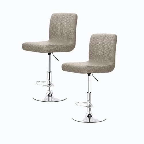 Stretch Barhocker Stuhlhussen Bezüge Barstuhlbezug mit Rückenlehne 2/4/6 Stück Hussen für Barhocker Waschbarer Bar Stuhl-Abdeckung Passend,für Café Schemel Hohe Barhocker Stuhl Bezüge (Color : #36, von SDNAM