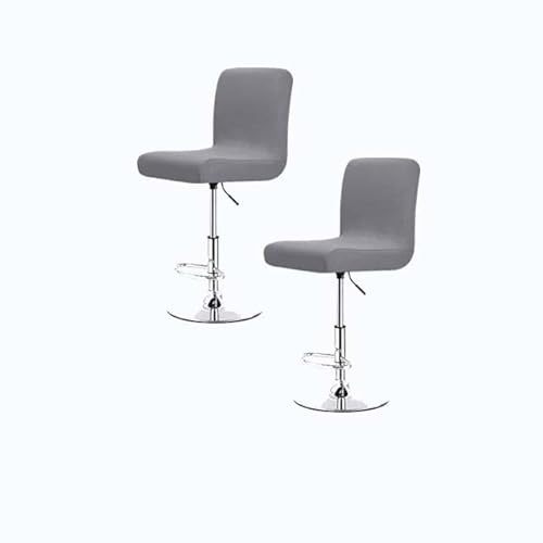 Stretch Barhocker Stuhlhussen Bezüge Barstuhlbezug mit Rückenlehne 2/4/6 Stück Hussen für Barhocker Waschbarer Bar Stuhl-Abdeckung Passend,für Café Schemel Hohe Barhocker Stuhl Bezüge (Color : #33, von SDNAM