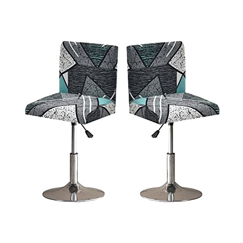 Stretch Stuhlhussen Barhocker Bezug Barstuhlbezug mit Rückenlehne 1/2/4/6 Stück Hussen für Barhocker Waschbarer Bar Stuhl-Abdeckung Passend,für Café Schemel Hohe Barhocker Stuhl Bezüge (Color : #15, von SDNAM
